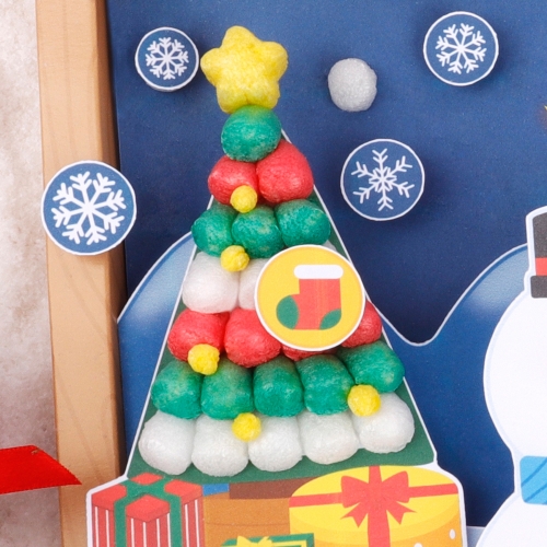 미니플레이콘 겨울 입체 액자 만들기 (1인용,5인용-선택1)