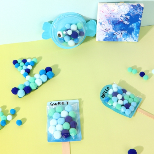 메이크문구 솜사탕퐁퐁 15mm 6종