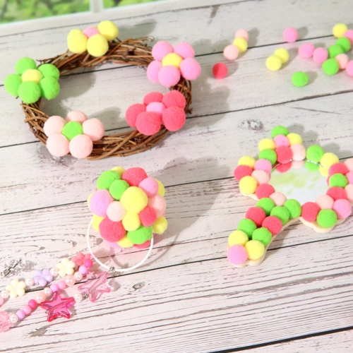 메이크문구 솜사탕퐁퐁 20mm 6종