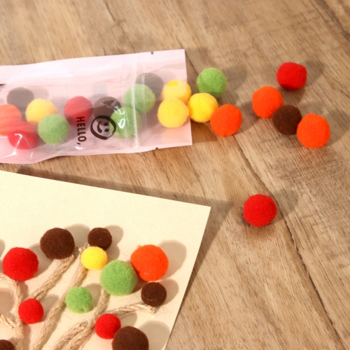 메이크문구 솜사탕퐁퐁 20mm 6종