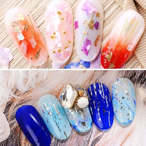 레진 아트 네일 아트 장식 스위티 글리터 반짝이 12종세트