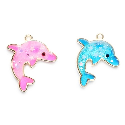 UV 레진 에폭시 공예 아트 만들기 꾸미기 키링 팬던트 고래모양 3종선택