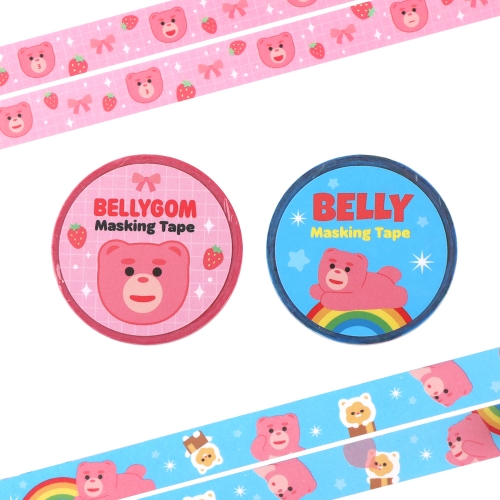 벨리곰 마스킹 테이프 (2 option)