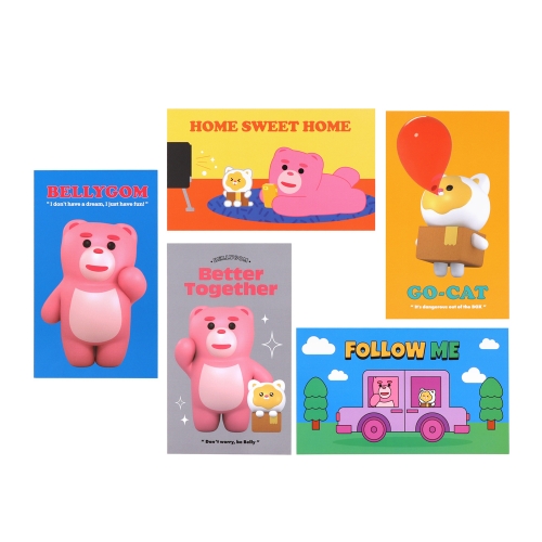 벨리곰 엽서 (5 option)