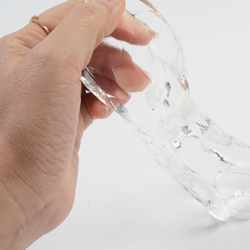 퓨어 클리어 슬라임 1p 스트레스해소 투명 흰색