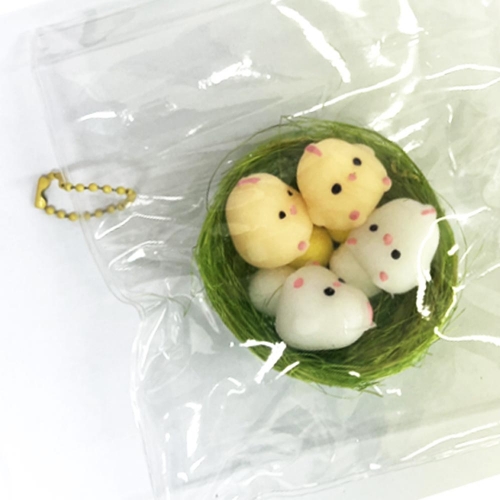 둥지 키링 말랑이 1p 스트레스해소  끈끈이 찐득이