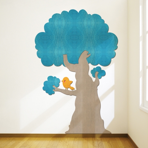 우드스티커 나무야 나무야 컬러완제품