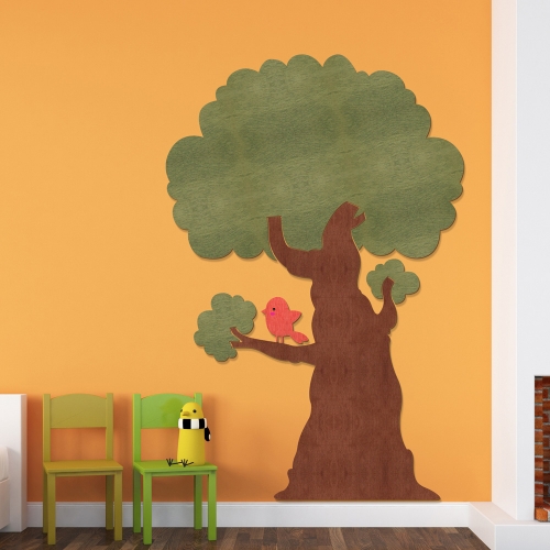 우드스티커 나무야 나무야 컬러완제품