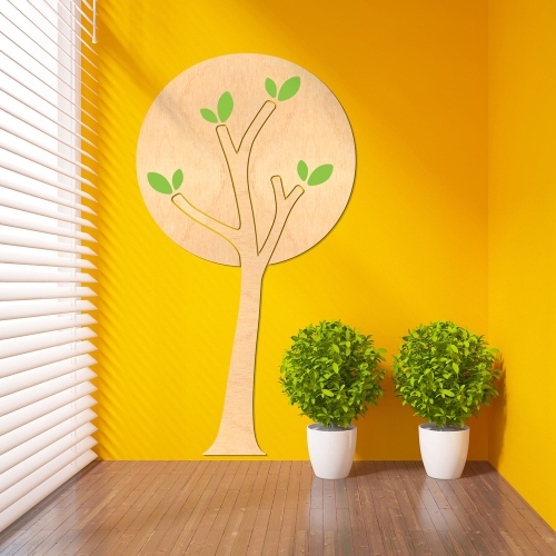 우드스티커 심플트리 반제품