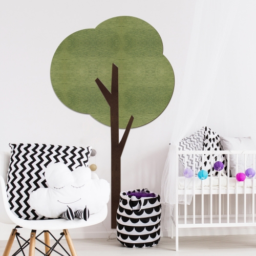 우드스티커 크로버트리 컬러완제품