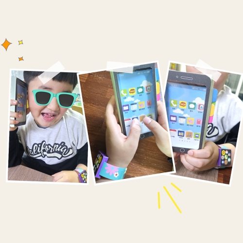 메이크문구 M206 스마트폰 스마트워치만들기