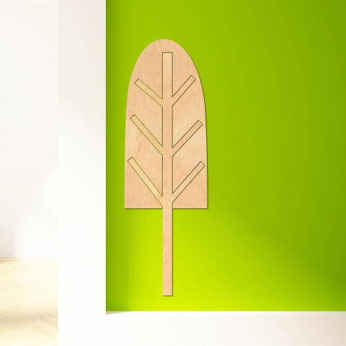 우드스티커 아이스크림 나무 반제품