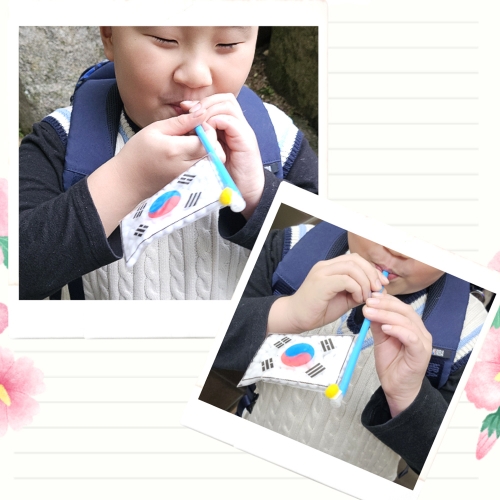메이크문구 DIY719 태극기피리만들기