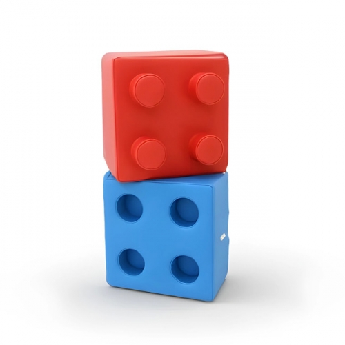 소프트펀 조립 블럭(2pcs)