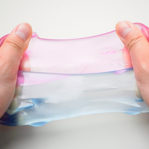 고양이 젤리 스퀴시 블루 슬라임 화이트 스퀴시볼