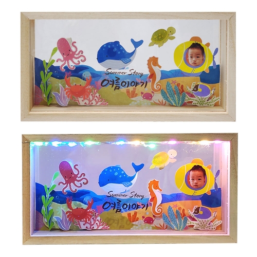 이중 투명 아크릴 입체 액자