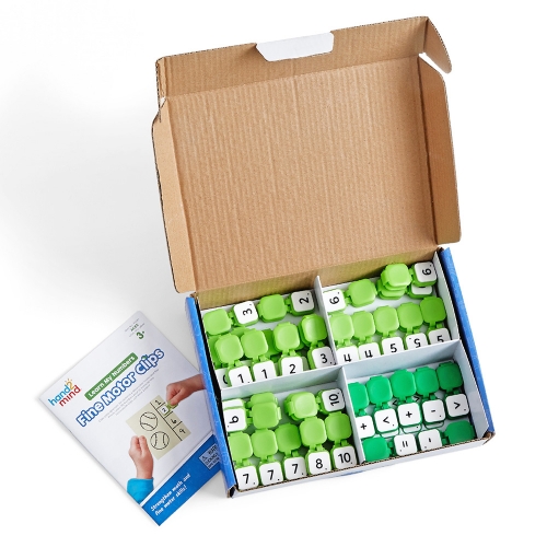 (러닝리소스) 숫자 소근육 집게 놀이 + 활동카드 IN95381S