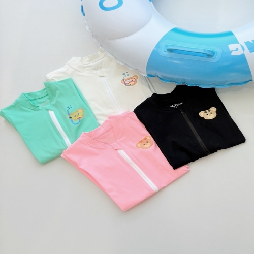 [테디베어]아동용 물놀이 전신 수영복 키즈 래쉬가드