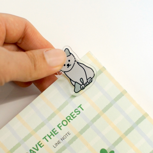 보킷 아크릴 클립 동물시리즈