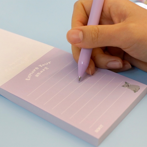 보킷 떡메모지 파스텔 동물 시리즈