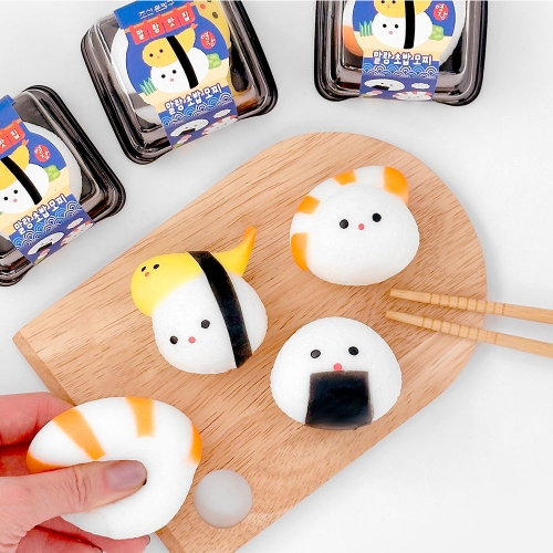 말랑 초밥 모찌 주물럭 스퀴시 (9개)