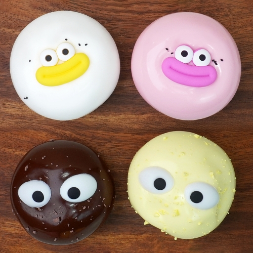 토이토 빵떡 말랑이 대왕 구름빵 스퀴시볼 슬라임 화이트