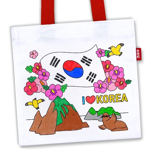 [하하당] 호국보훈 미니 에코백