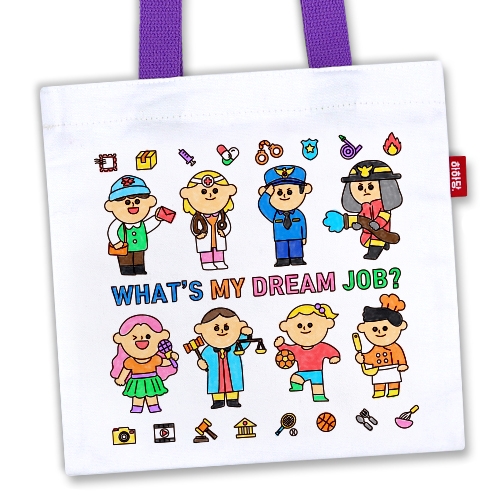 [하하당] 장래희망 미니 에코백