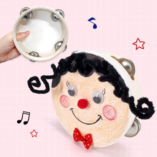 [탑키드] 악기놀이 얼굴 탬버린 만들기(1인)