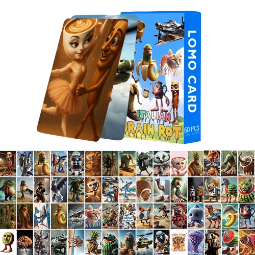 이탈리안 브레인롯 포토카드 60개입 퉁퉁퉁사후르 트랄라레오