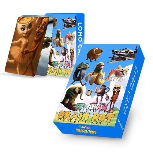 이탈리안 브레인롯 포토카드 60개입 퉁퉁퉁사후르 트랄라레오