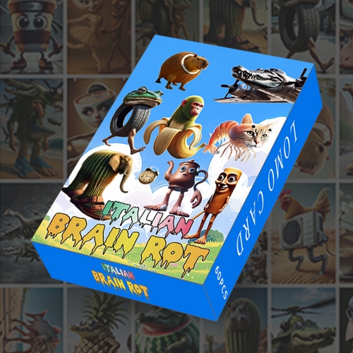 이탈리안 브레인롯 포토카드 60개입 퉁퉁퉁사후르 트랄라레오