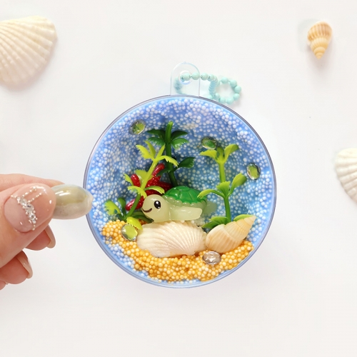 바닷속 돔 키링 5set