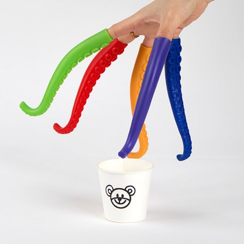 [캐스비]플레이 러버손가락인형문어발(2759)