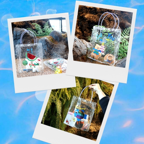 메이크문구 비치백꾸미기 3종