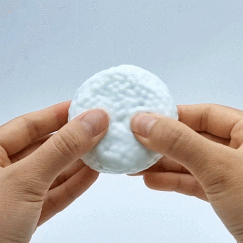 ASMR 야광 찹쌀떡 주물럭 스퀴시 말랑이 (4개)