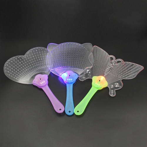 LED 투명 부채 단품