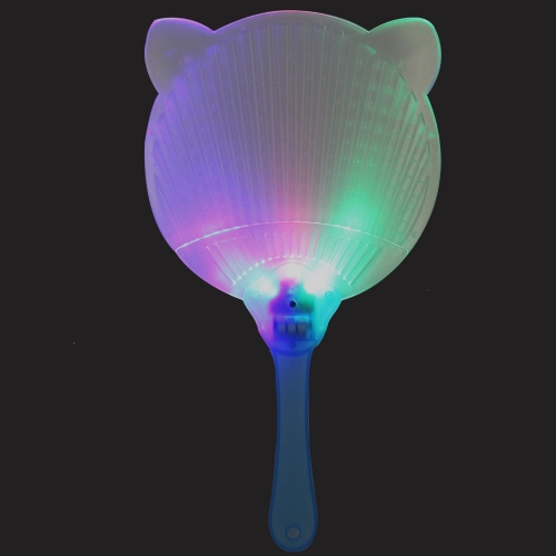 LED 투명 부채 단품