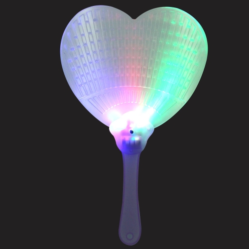 LED 투명 부채 단품
