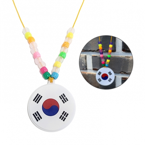 나라사랑 아크릴 자외선 목걸이만들기/태극기 독도(선택)