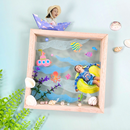 [만꾸] 바다 속 투명액자