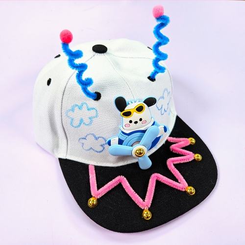 [만꾸] 슝슝 바람개비 모자