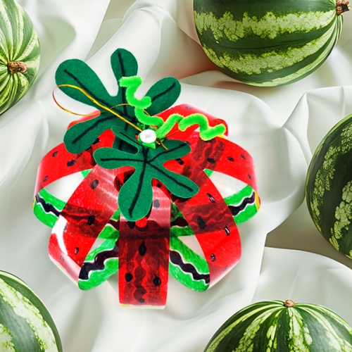 [탑키드] 수박 드림캐처 선캐처 풍경 만들기