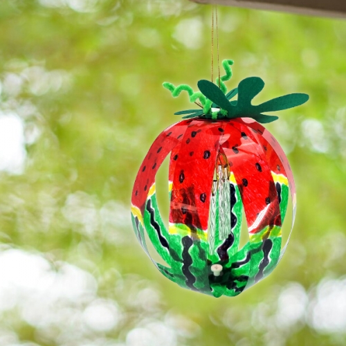 [탑키드] 수박 드림캐처 선캐처 풍경 만들기