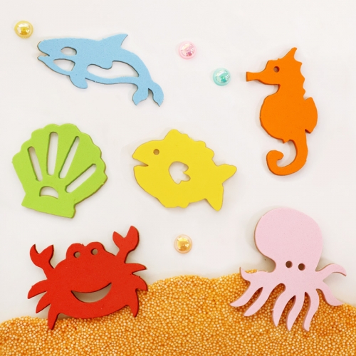 EVA 바다생물 스티커 35p