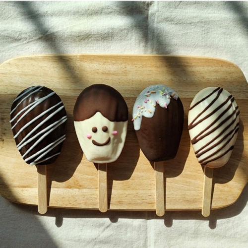 아이솜씨 마들렌 팝시클 케이크팝 만들기 세트 6개 우리밀 어린이 요리키트