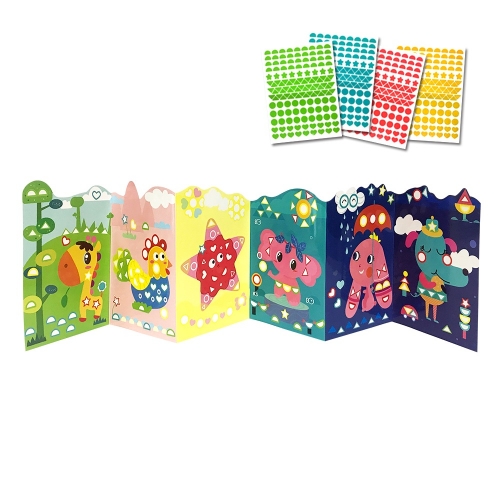 [그린키즈] 도형 모자이크 스티커북