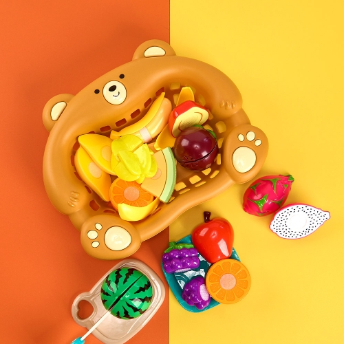 [캐스비]플레이 곰돌이싹뚝놀이 과일(2899)