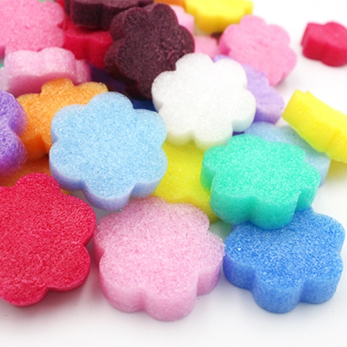 꽃백업 조각 혼합