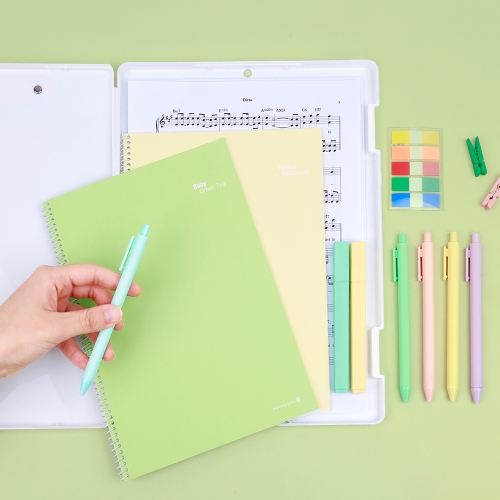 [오아트] A4 클립보드 파일 케이스(4종 택1/학습지 보관/수업도구)